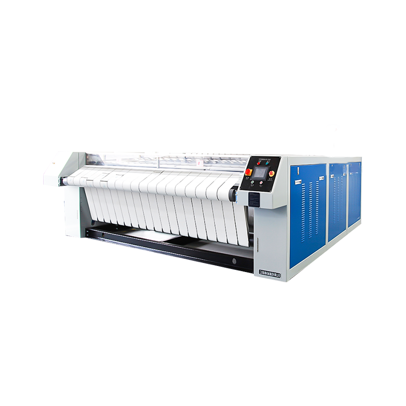 Dampfbetriebene Flachwäschebügelmaschine
